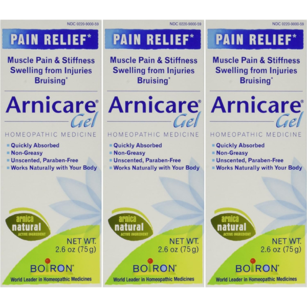Boiron Arnicare Arnica Gel, 2.6 Ounce (Pack of 3)