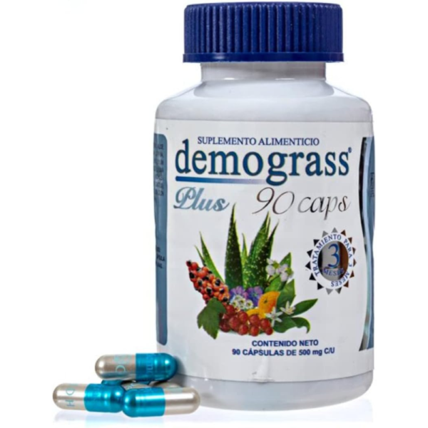 Demograss Plus 90 dias Day 100% Original Natural Suplemento Supply Dietary Supplement Softgel USA Perdida Peso Botella