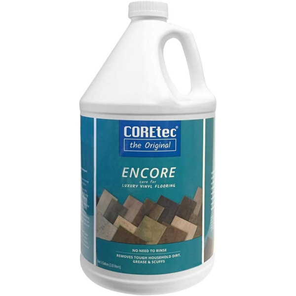 ENCORE 03Z77 Floor Cleaner Care for Luxury Vinyl Flooring Ready To Use 1 Gallon Refill