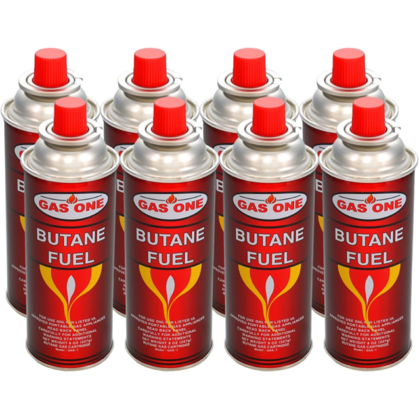 GasOne Butane Fuel Canister (12 Pack)