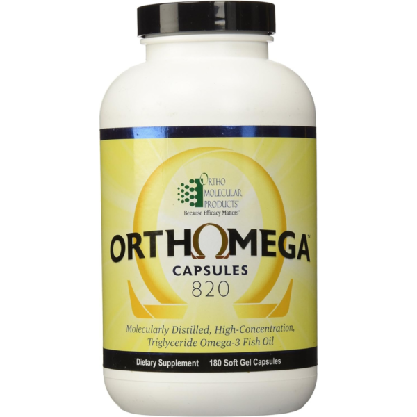 Ortho Molecular - Orthomega 820-180 Soft Gel Capsules