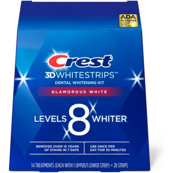 Crest 3D White Glamorous White Whitestrips - 28 Strips (Packaging May Vary)