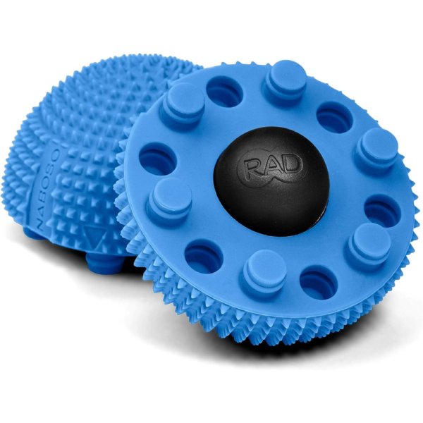 RAD Neuro Ball Foot Roller for Myofascial Release/Textured Foot Massage Ball/Self Massage, Plantar Fasciitis Relief/Spiky Massage Ball