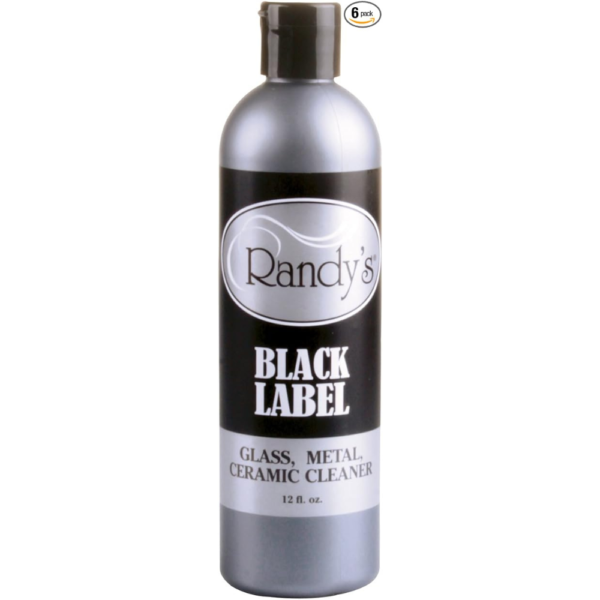 Randy’s Black Label Cleaner 12oz Bottle - Pack Of Six