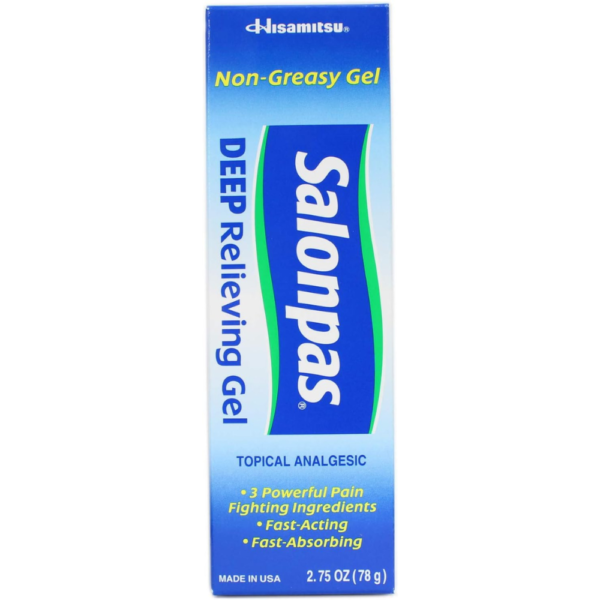 Salonpas Deep Pain Relieving Gel, 3 Count